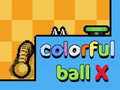 Hry Colorful ball X