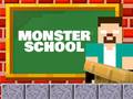 Hry Monster School: Roller Coaster & Parkour