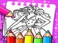 Hry Barbie Coloring Book 