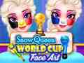 Hry Snow queen world cup face art