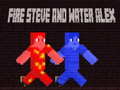Hry Fire Steve and Water Alex