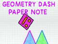 Hry Geometry Dash Paper Note