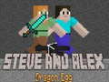 Hry Steve and Alex Dragon Egg