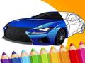 Hry Japanese Luxury Cars Coloring Book 