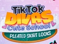 Hry TikTok Divas Cute School Pleated Skirt Looks