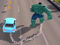 Hry Chained Car vs Hulk 