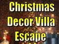 Hry Christmas Decor Villa Escape