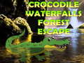 Hry Crocodile Waterfalls Forest Escape