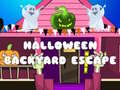 Hry Halloween Backyard Escape