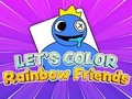 Hry Let's Color: Rainbow Friends