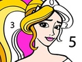 Hry Princess Coloring By Number