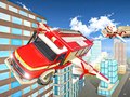 Hry Flying Fire Truck Driving Sim