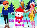 Hry Kids and Snowman Dress Up