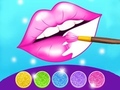 Hry Glitter Lips Coloring Game