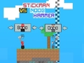 Hry Stickman vs Noob Hammer