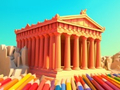 Hry Coloring Book: Parthenon Temple