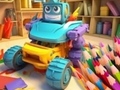 Hry Coloring Book: Transforming Car Robot