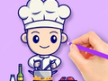Hry Coloring Book: Chef