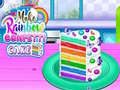 Hry Make Rainbow Confetti Cake