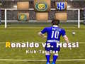 Hry Messi vs Ronaldo Kick Tac Toe