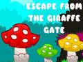 Hry Escape from the Giraffe Gate