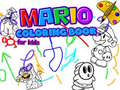 Hry Mario Coloring Book for kids