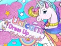 Hry Unicorn Dress Up Coloring Book
