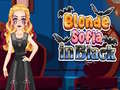 Hry Blonde Sofia In Black