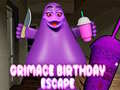 Hry Grimace Birthday Escape