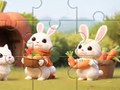 Hry Jigsaw Puzzle: Rabbits With Carrots