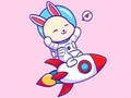 Hry Coloring Book: Rabbit Astronaut