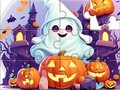 Hry Jigsaw Puzzle: Halloween Cute Ghost