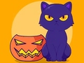 Hry Coloring Book: Halloween Cat
