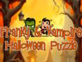 Hry Franky & Vampire Halloween Puzzle
