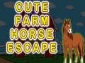 Hry Cute Farm Horse Escape