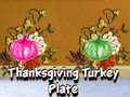 Hry Thanksgiving Turkey Plate