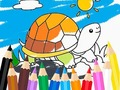 Hry Coloring Book: Sunny Turtle