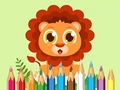 Hry Coloring Book: Baby Lion