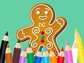 Hry Coloring Book: Gingerbreads