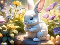 Hry Jigsaw Puzzle: Sunny Forest Rabbit