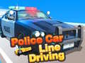 Hry Police Car Line Driving