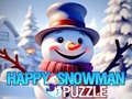 Hry Happy Snowman Puzzle