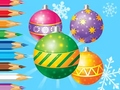 Hry Coloring Book: Christmas Decorate Balls