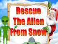 Hry Rescue The Alien From Snow