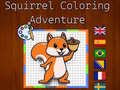 Hry Squirrel Coloring Adventure