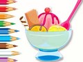 Hry Coloring Book: Ice Cream Sundae