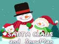 Hry Santa Claus and Snowman Jigsaw