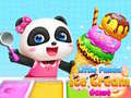Hry Little Panda Ice Cream Game