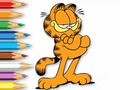 Hry Coloring Book: Garfield Hamburger