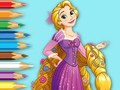 Hry Coloring Book: Princess Rapunzel